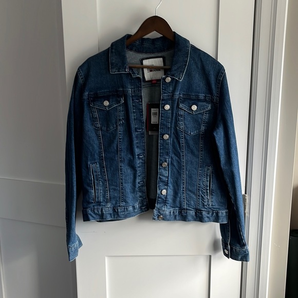 Tommy Hilfiger Denim Blue Jean Jacket XL Brand New - Picture 1 of 4